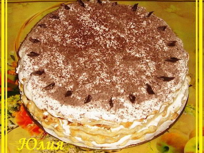 Рецепт торта воздушная радость