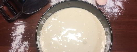 творожный торт с бисквитом и желе. Шаг 3