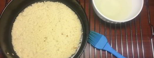 творожный торт с бисквитом и желе. Шаг 5