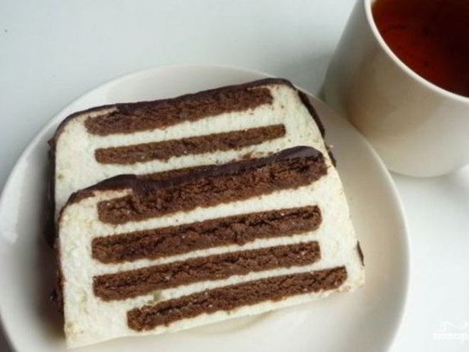 Рецепт творожного торта с печеньем без выпечки