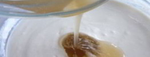 творожный торт с печеньем без выпечки. Шаг 4