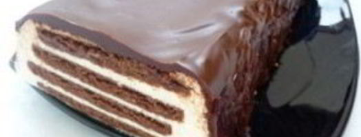 творожный торт с печеньем без выпечки. Шаг 9