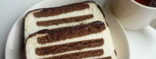 творожный торт с печеньем без выпечки. Шаг 10