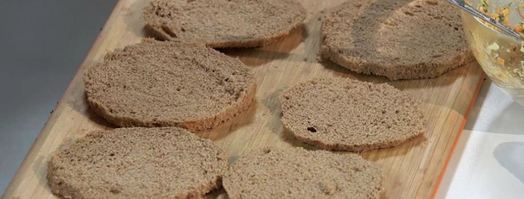 закусочный торт с копченой курицей. Шаг 7