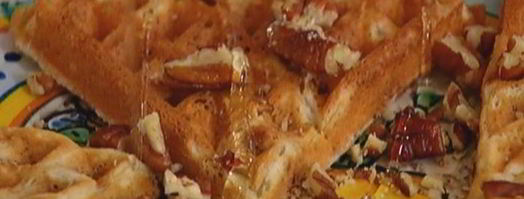 бельгийские вафли с диким рисом. Шаг 10