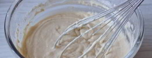 черничные вафли на сметане. Шаг 5