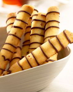 Домашние вафельные трубочки