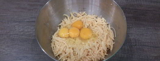 картофельные вафли с зеленью. Шаг 4