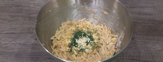 картофельные вафли с зеленью. Шаг 6