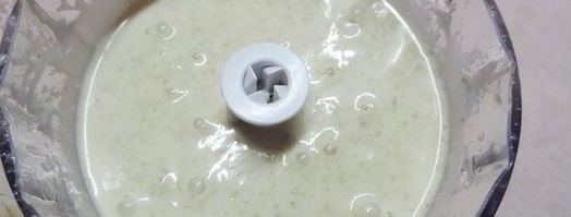 хрустящие бананово-овсяные вафли. Шаг 3