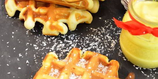 Кокосовые вафли