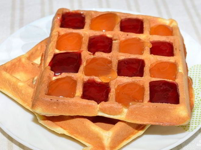Рецепт мягких вафель