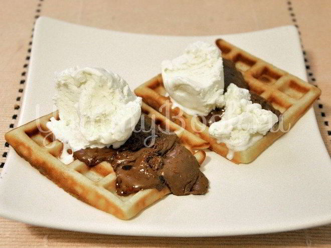 Рецепт немецких дрожжевых вафель