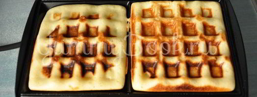 немецкие дрожжевые вафли. Шаг 8