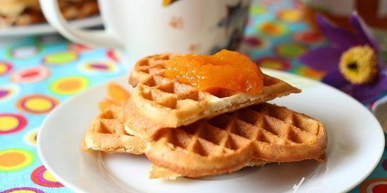 Ореховые вафли