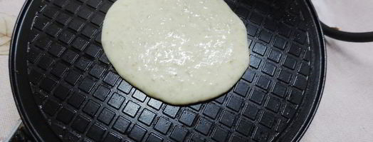 овсяно-банановые вафли. Шаг 4