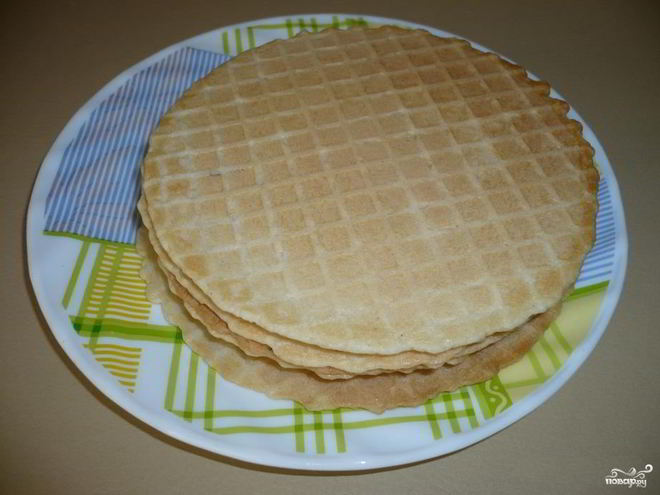 Рецепт постных вафель