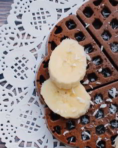 ПП вафли в духовке