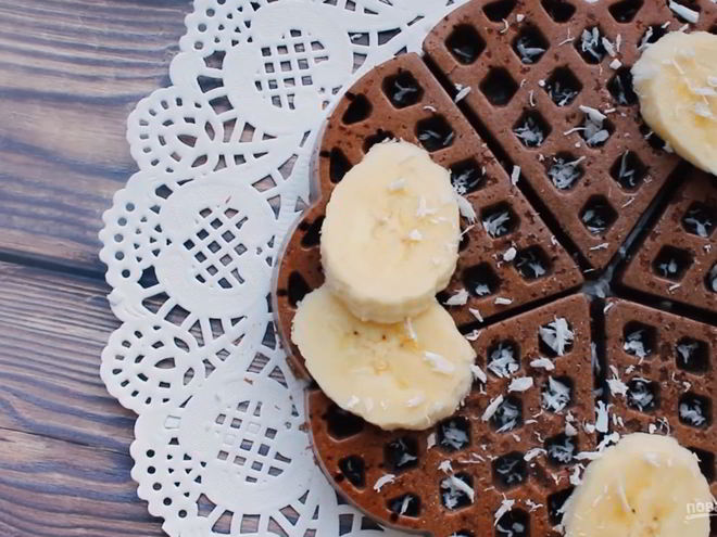 Рецепт пп вафли в духовке