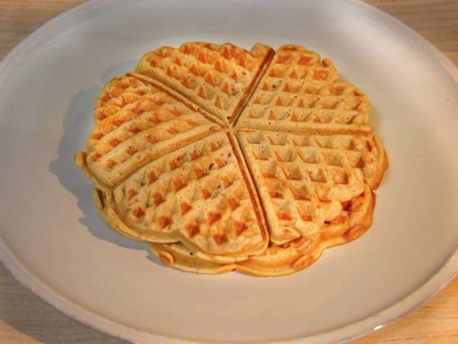 Рецепт пряных ореховых вафель