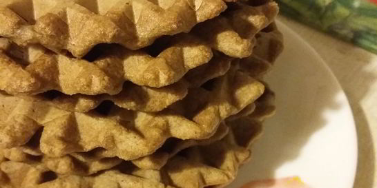 Ржаные вафли