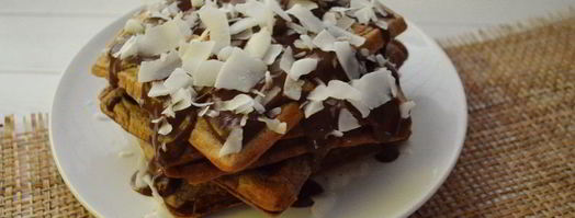 шоколадно-творожные вафли. Шаг 6