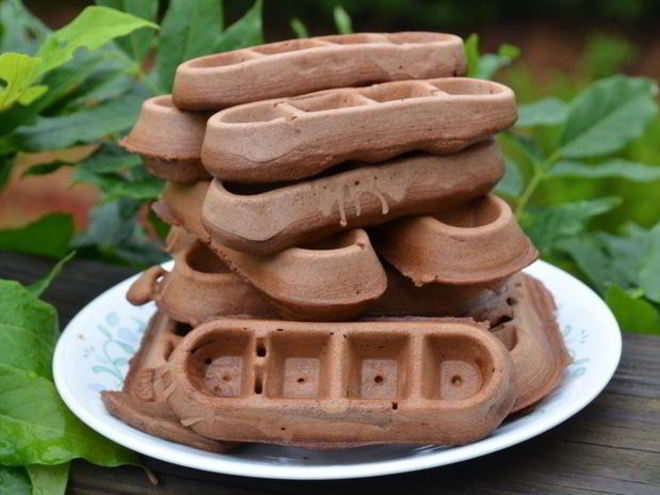 Рецепт шоколадных вафель