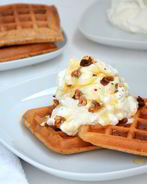 Цельнозерновые вафли без сахара