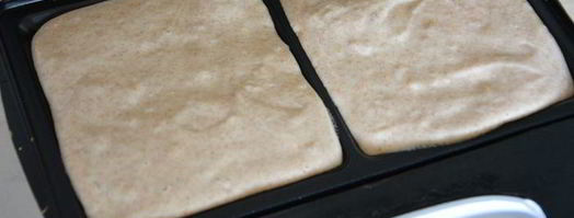 цельнозерновые вафли без сахара. Шаг 5