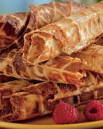 Творожные вафли с финиками