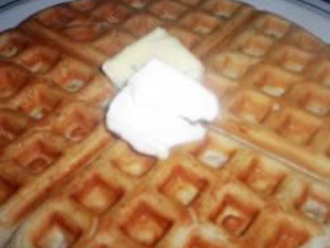 Рецепт утренних вафель на дрожжах