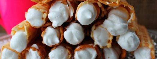 вафельные трубочки. Шаг 7