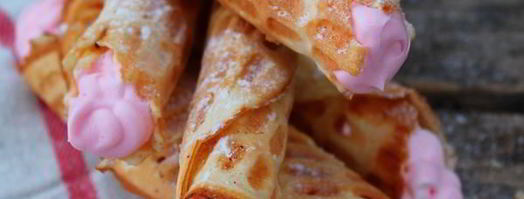 вафельные трубочки. Шаг 8