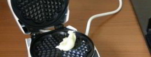 вафли для электровафельницы сердечками. Шаг 4