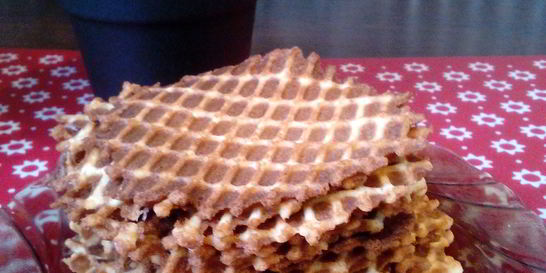 Вафли домашние