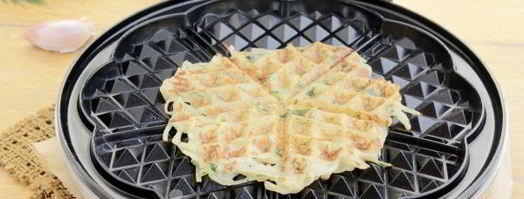 вафли из картофеля с укропом. Шаг 11