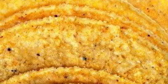 Вафли из пармезана с черным перцем