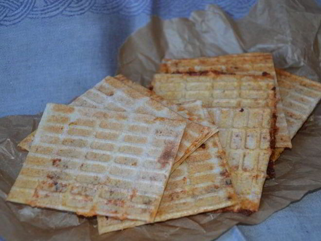 Рецепт вафель к пиву