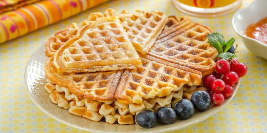 Вафли к завтраку