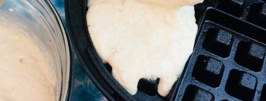 вафли овсяные в электровафельнице. Шаг 12