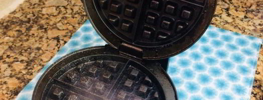 вафли овсяные в электровафельнице. Шаг 11