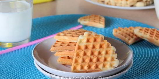 Вафли песочные