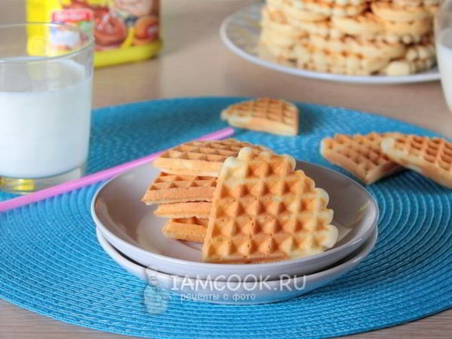 Рецепт вафель песочных