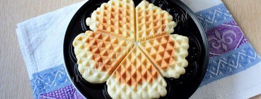 вафли песочные. Шаг 9