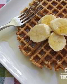 Вафли с коричневым маслом