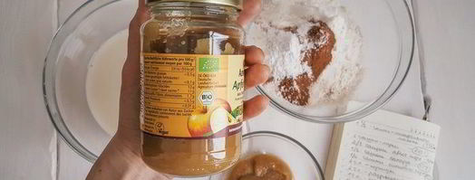 вафли с корицей и яблочным пюре. Шаг 4