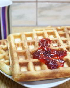 Вафли в электровафельнице