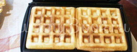 вафли в электровафельнице. Шаг 8