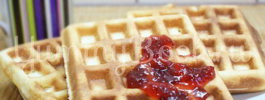 вафли в электровафельнице. Шаг 9