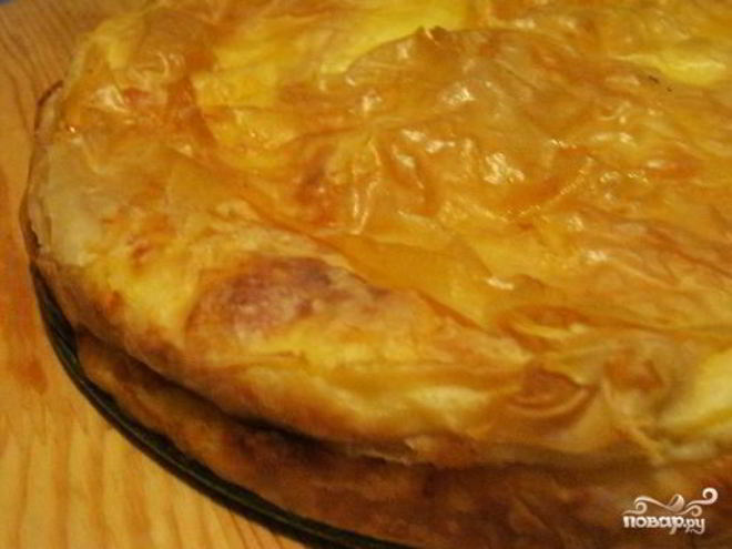 Рецепт выпечки из теста фило